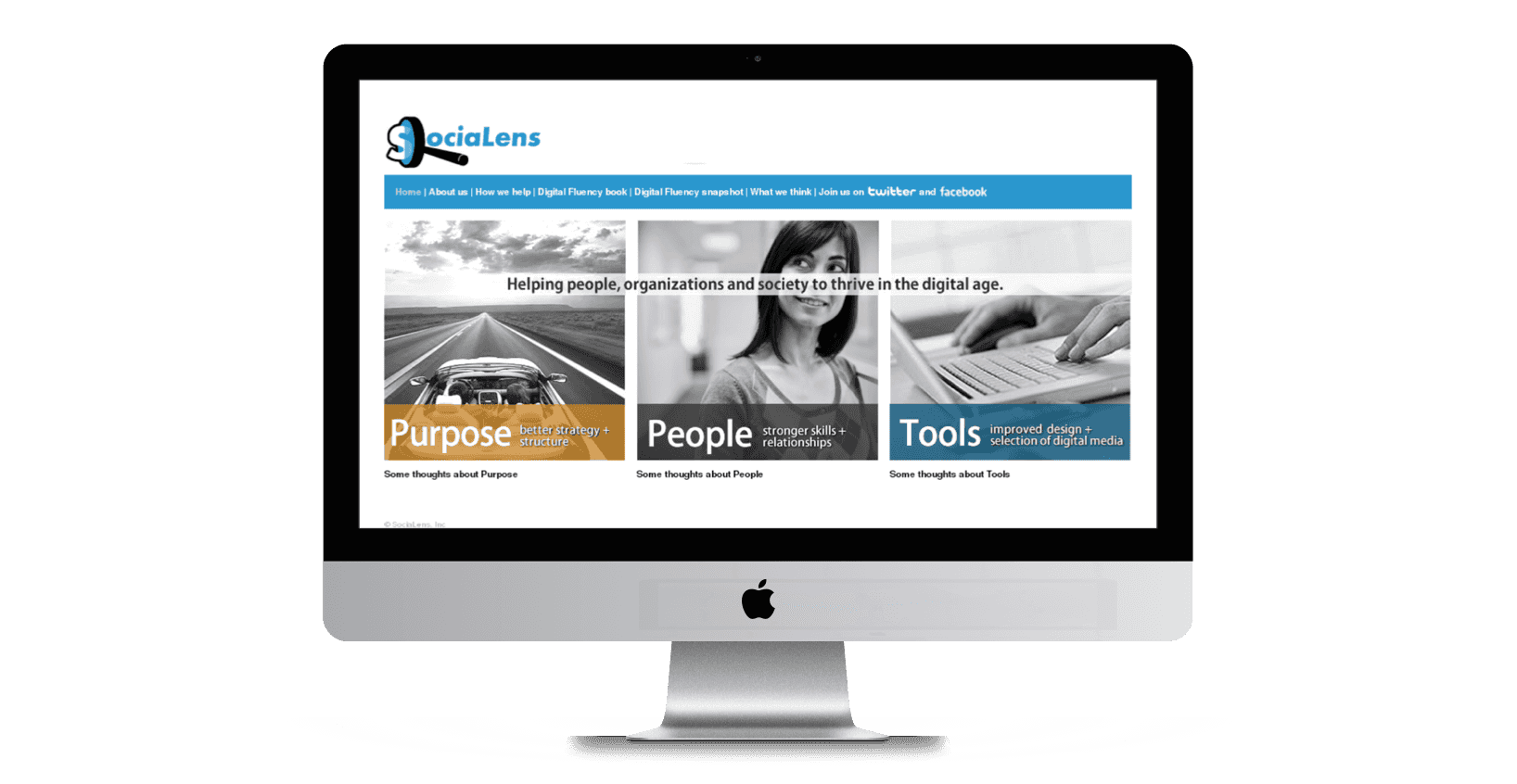 SociaLens Consulting screen
